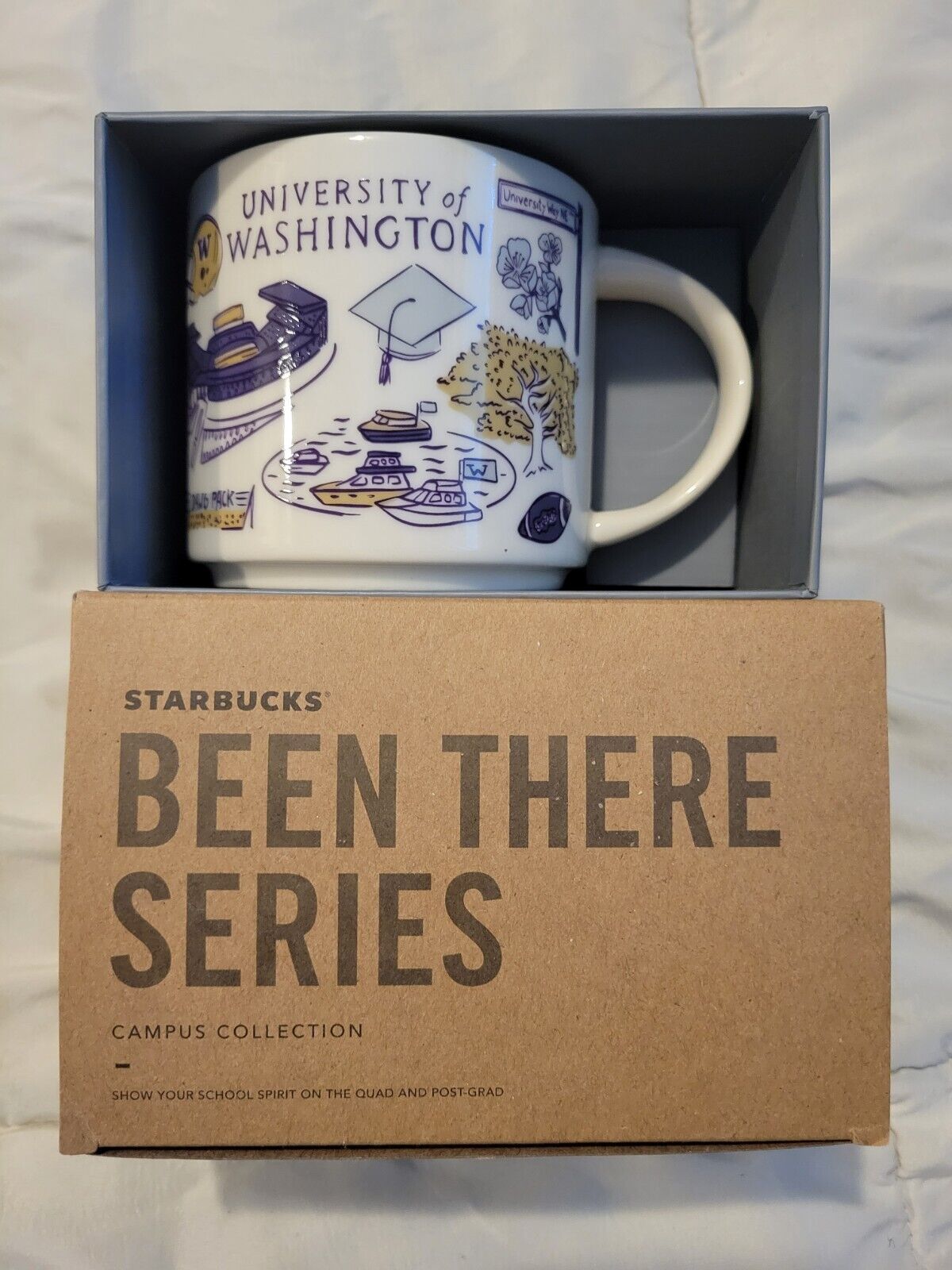 University of Washington Starbucks Been There Series Mug