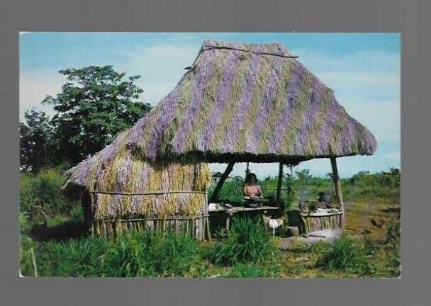 Nicaragua Postcard Typical Nicaraguan Ranch made for Managua Gallery of Art 