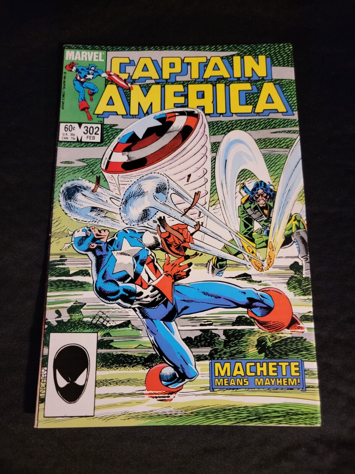 Marvel Comics Captain America February 1985 #302