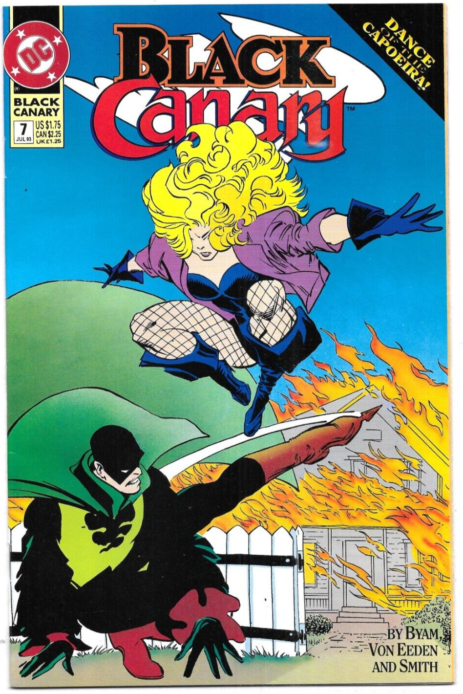 Black Canary Comic 7 Cover A First Print 1993 Sarah Byam Trevor Von Eeden Smith