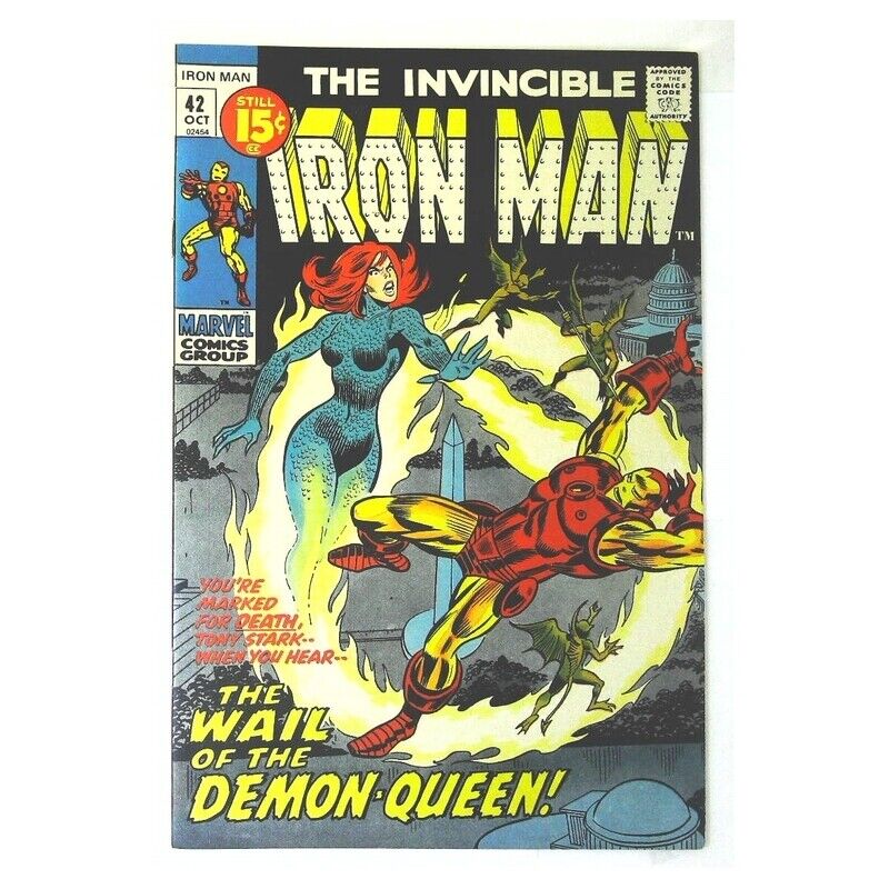 Iron Man (1968 series) #42 in Very Fine + condition. Marvel comics [s