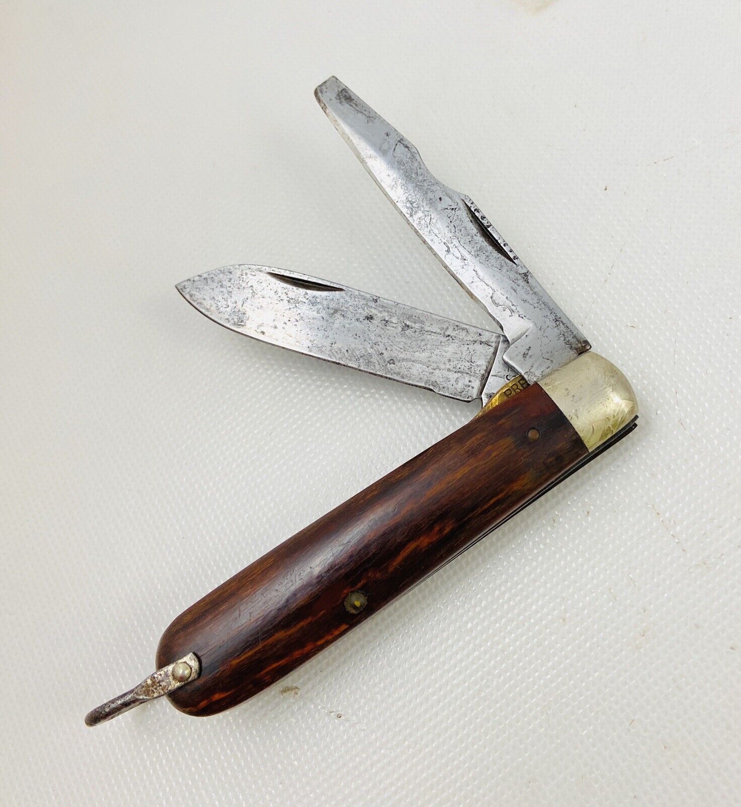 ☀️Ulster TL-29 NY USA Military Electrician Folding Pocket Knife, Vintage, NICE