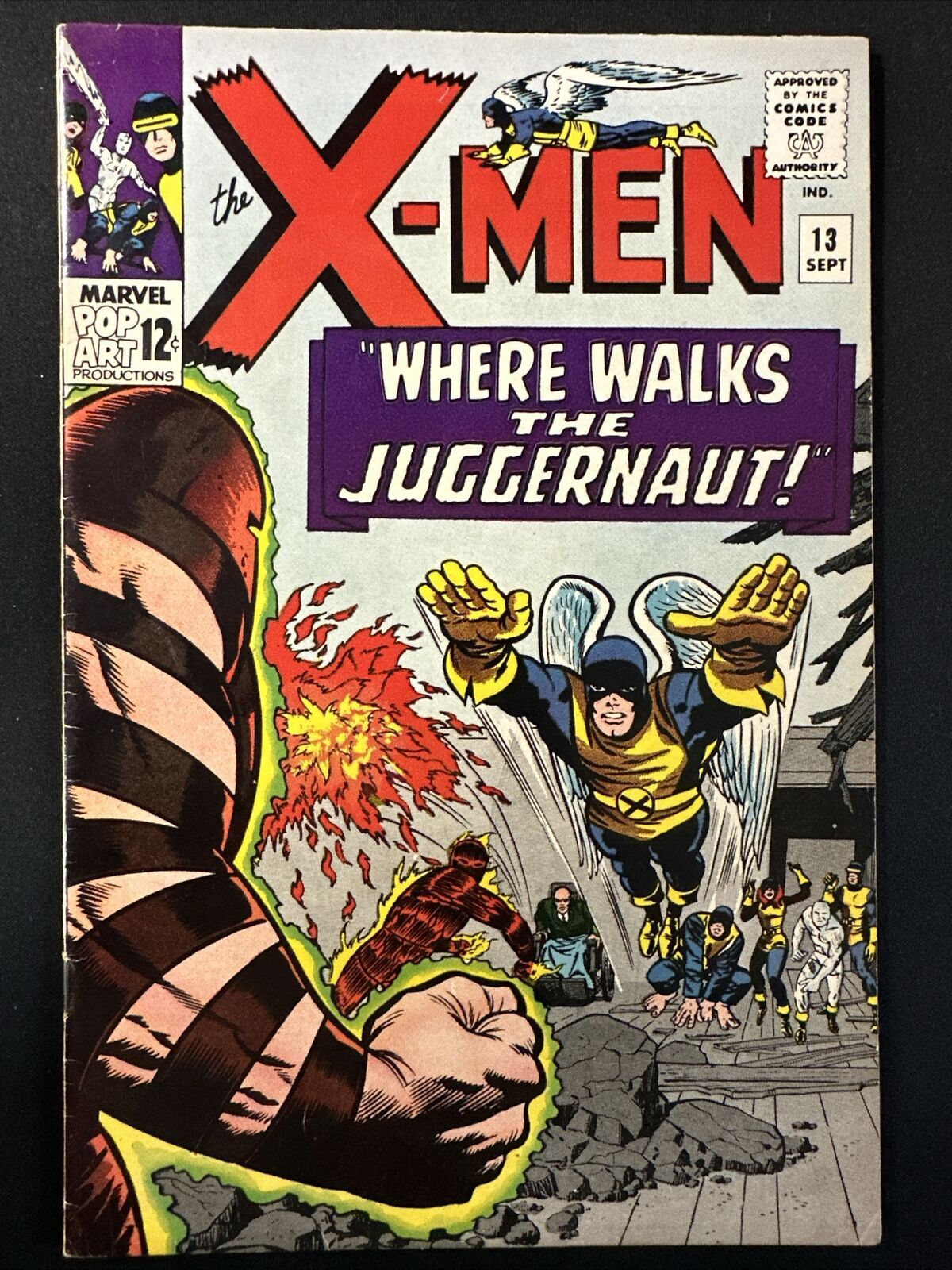 X-Men #13 Marvel Comics Silver Age 1st Print Original Great Color 1965 Fine/VF