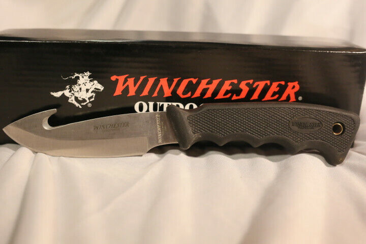 Winchester Guthook Hunting Knife W40 14001B & Nylon Sheath