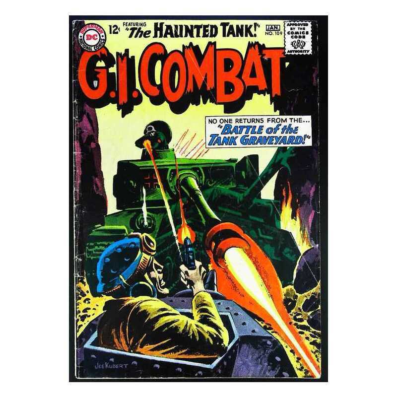 G.I. Combat (1957 series) #109 in Very Good minus condition. DC comics [h{