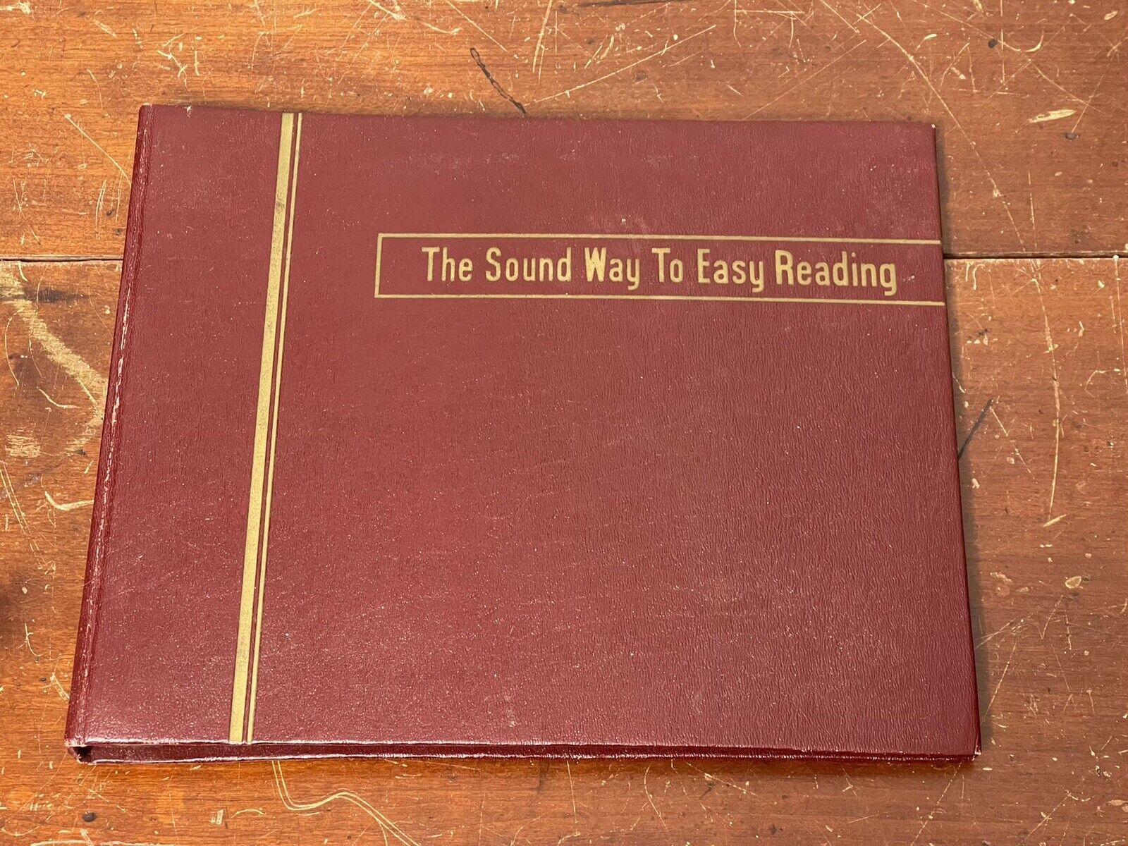 The Sound Way to Easy Reading 1953 Record Set Vintage 78 RPM 4 Records Phonics