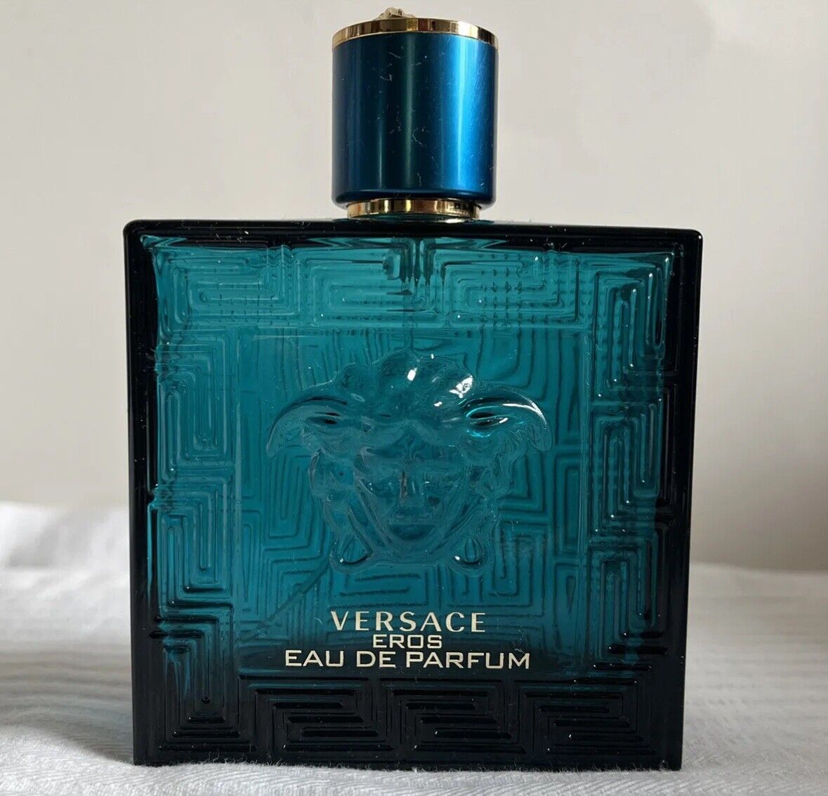 Empty Bottle Versace Eros Eau De Parfum 100 ML EDT Spray 3.4 FL Oz Italy Italian