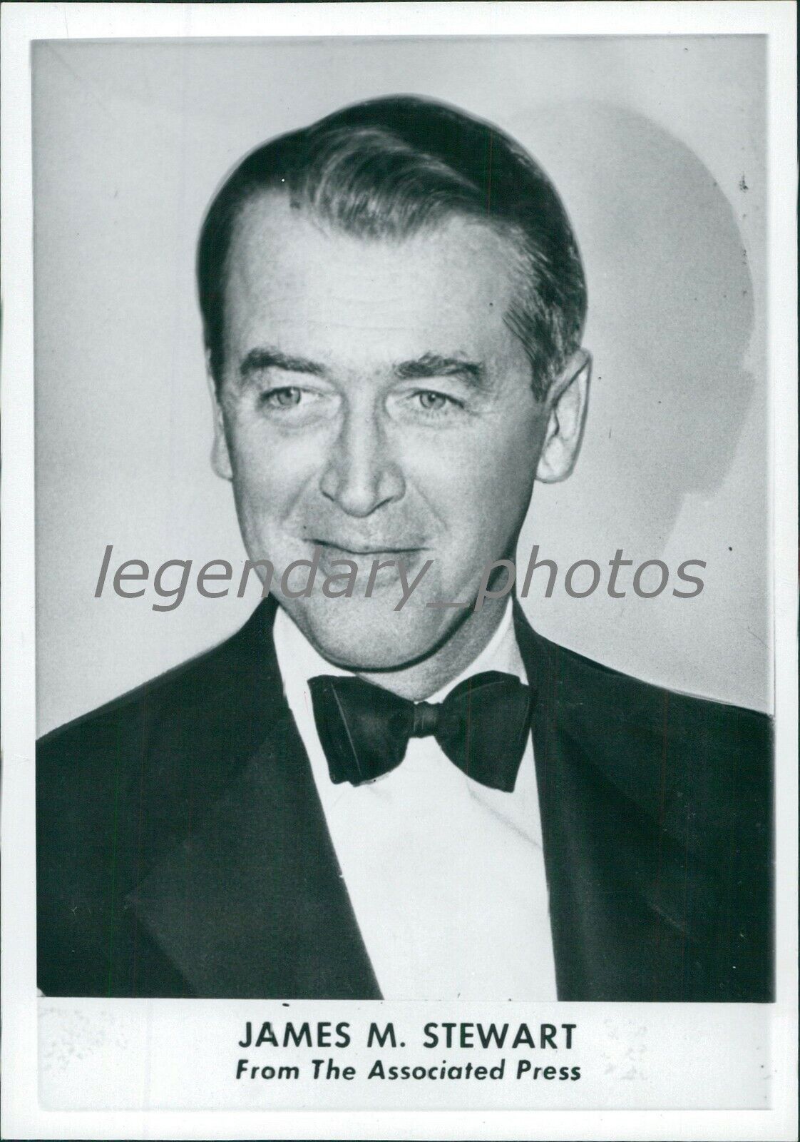 1959 James Stewart Actor Portrait Original Press Photo