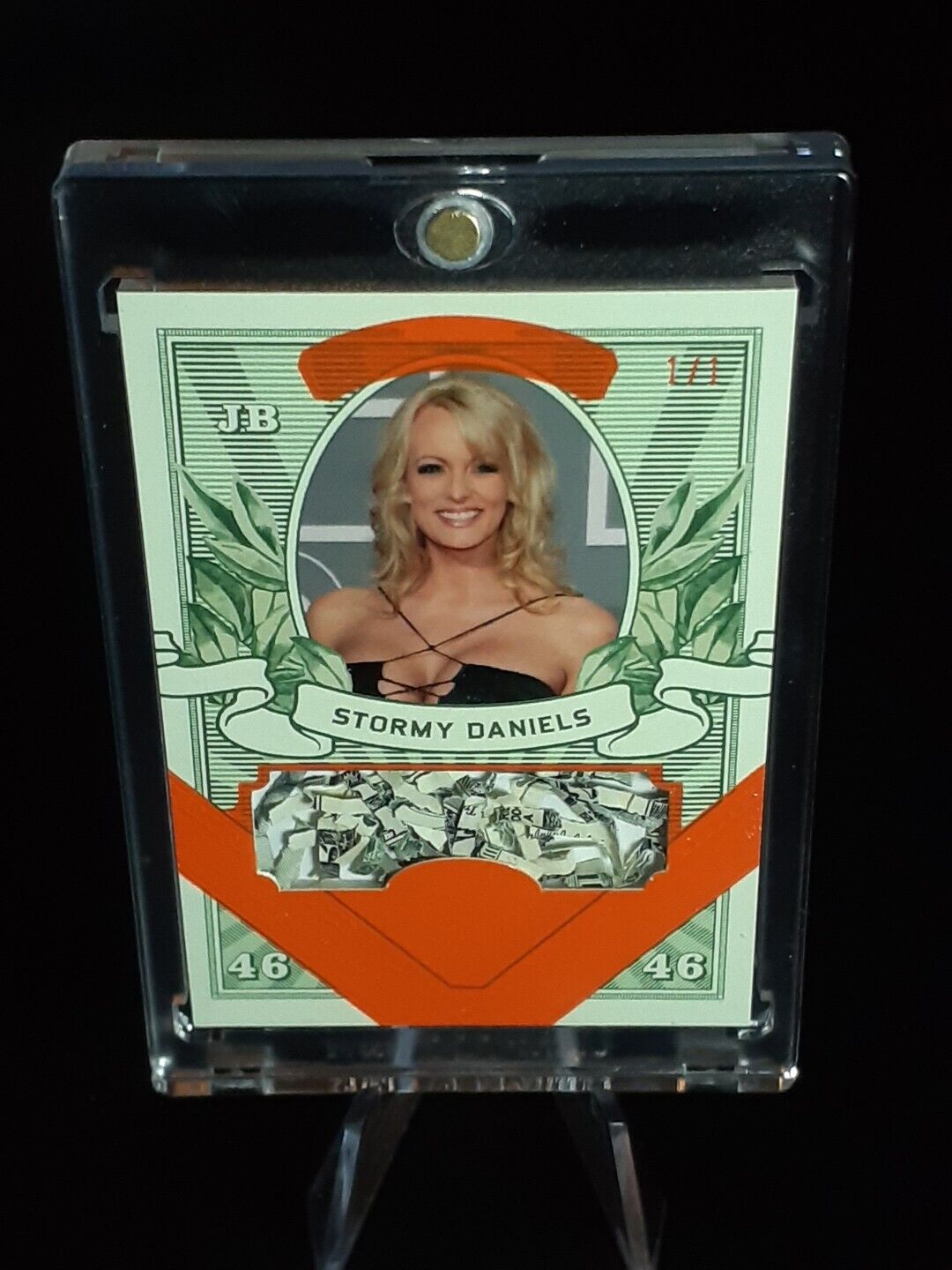 DECISION 2022 1/1 STORMY DANIELS HUSH MONEY CARD M033 AKA ELECTION INTERFERENCE