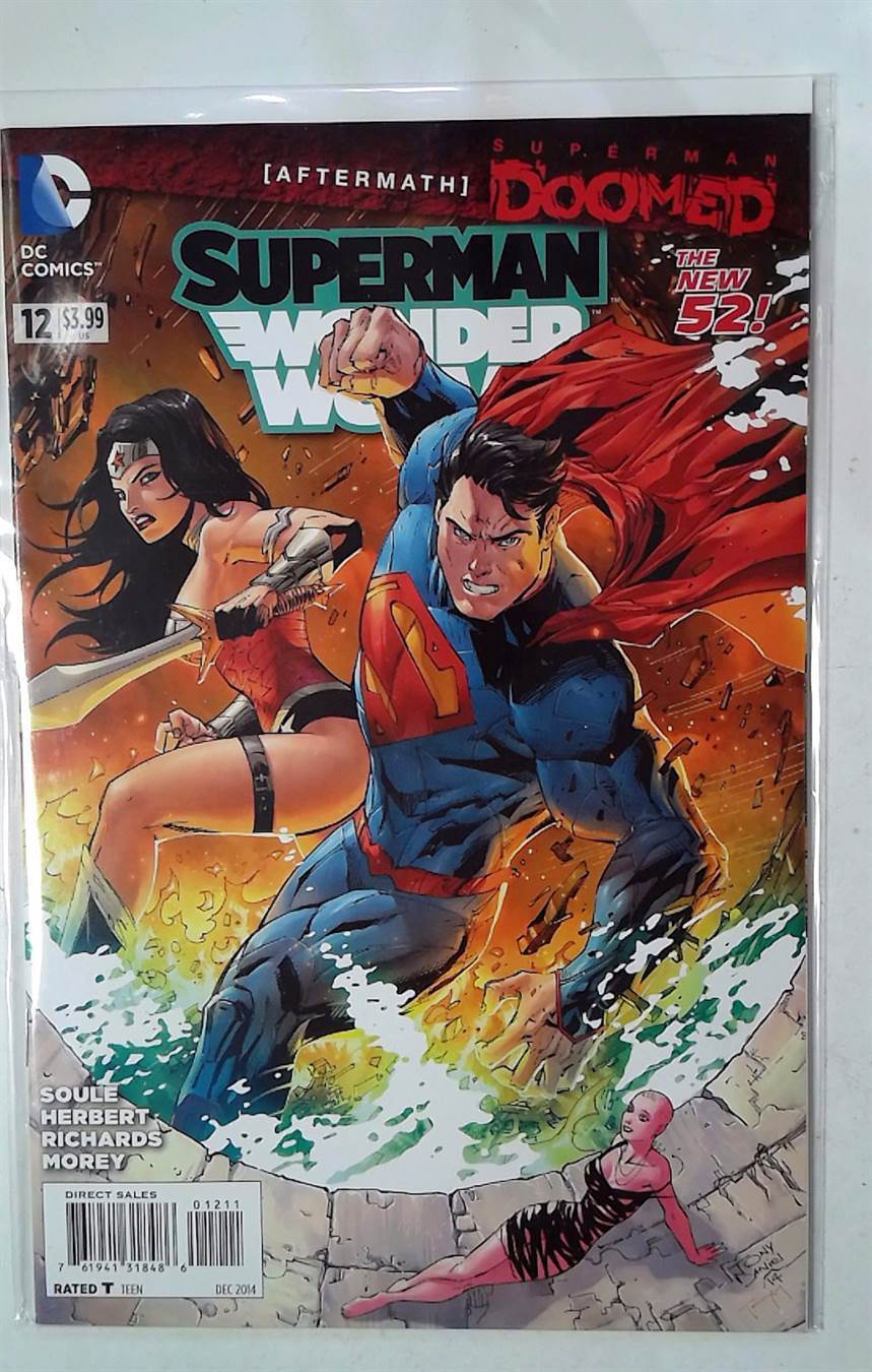 Superman/Wonder Woman #12 DC Comics (2014) NM Doomed 1st Print Comic Book