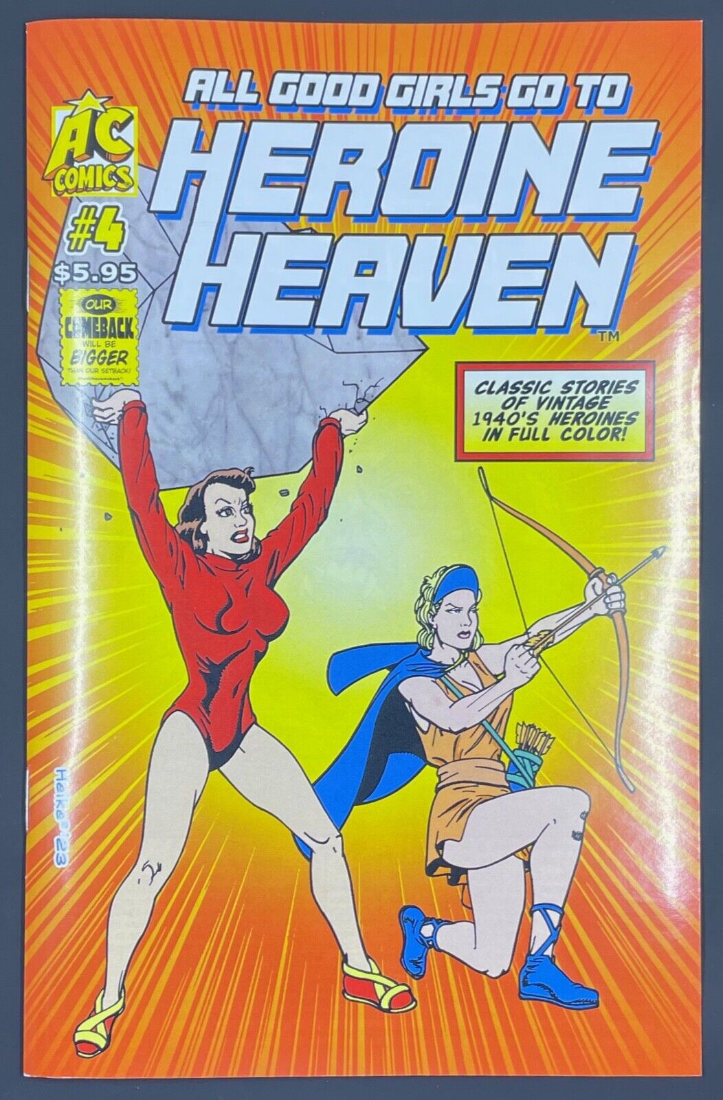 Heroine Heaven #4 NEW NM AC Comics Golden Age ready to ship