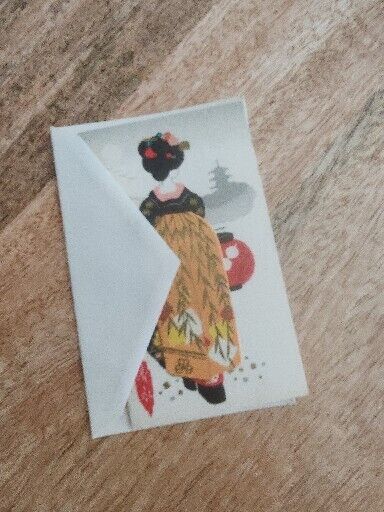 VINTAGE Fukuda Card Co. NO 7 Greeting Cards with Envelopes \
