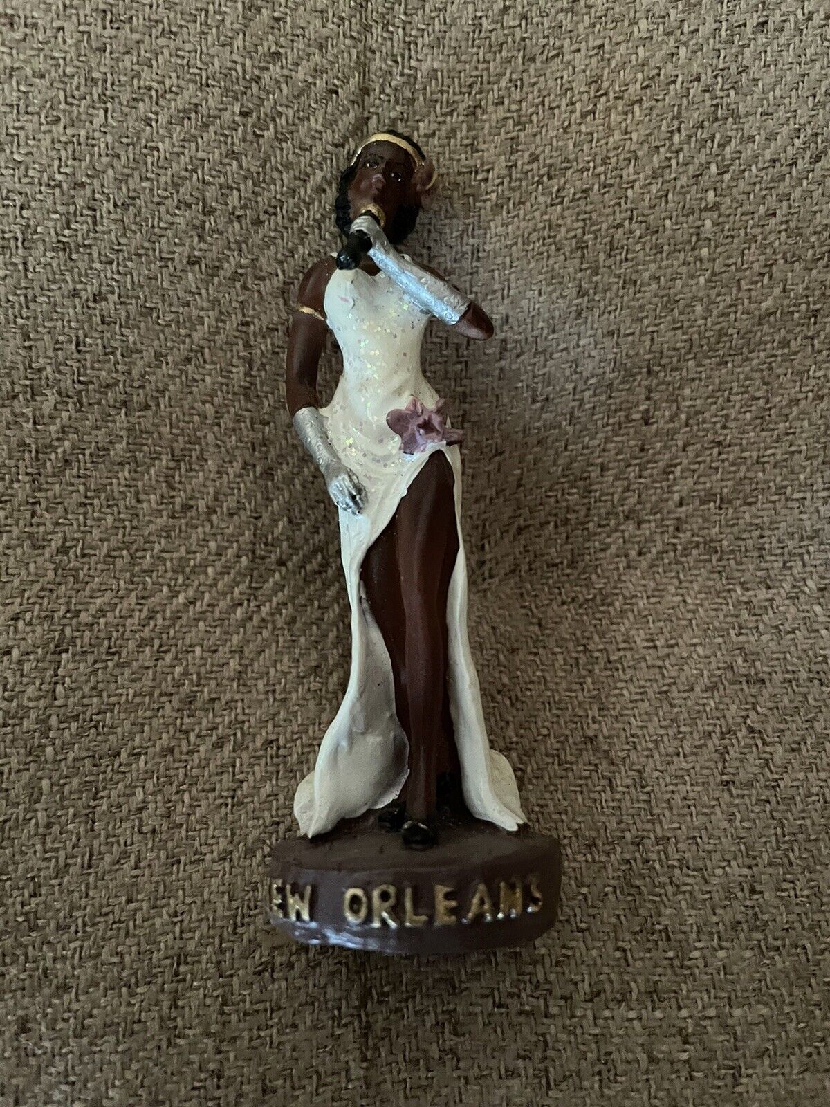 Singer Figurine From New Orleans