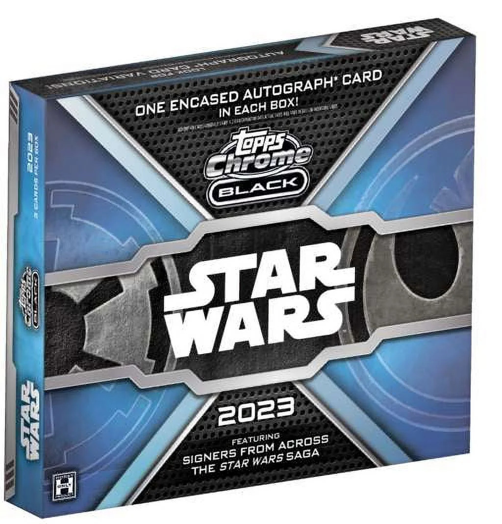 2023 Topps Star Wars Chrome Black Hobby Box - Collectible Trading Cards