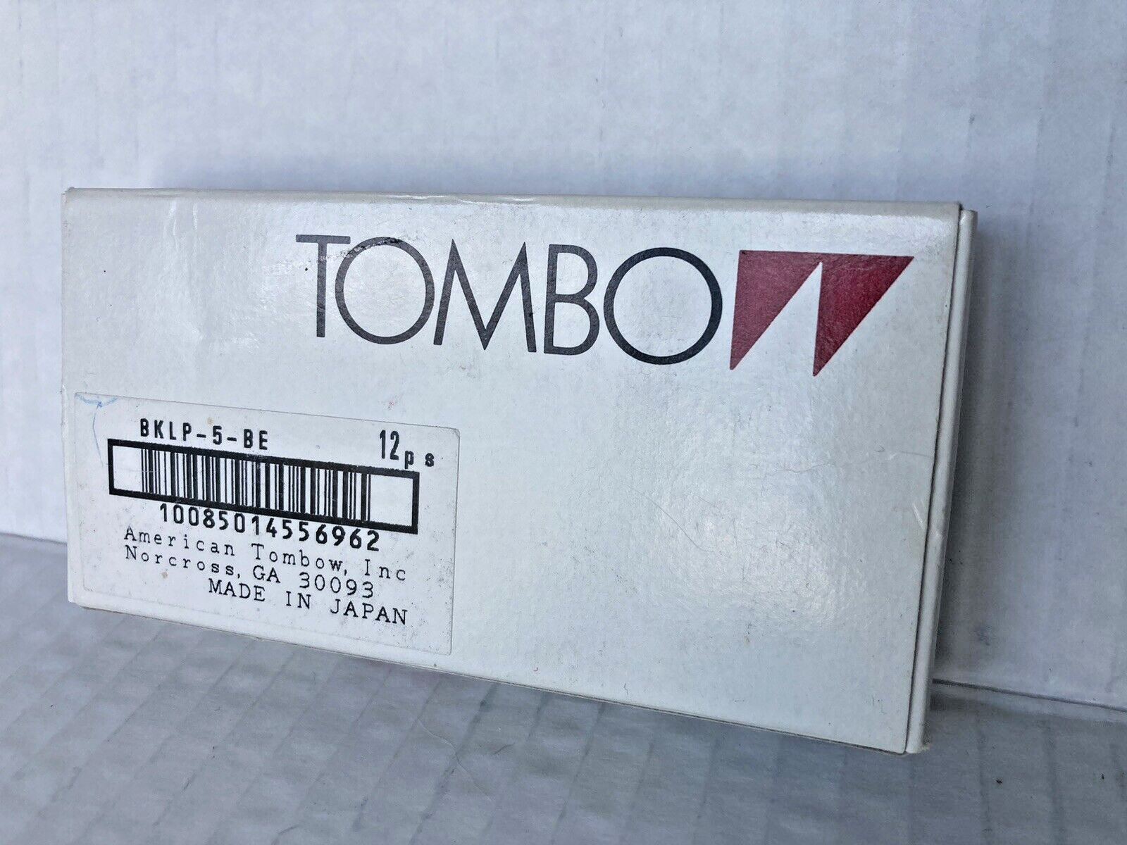 Tombow 0.5mm Fine Point Rollpen Cartridge Refill Blue 12 pcs  -Japan