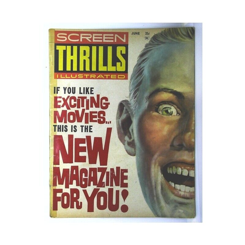Screen Thrills Illustrated #1 in Very Good + condition. [p (tape on cover)