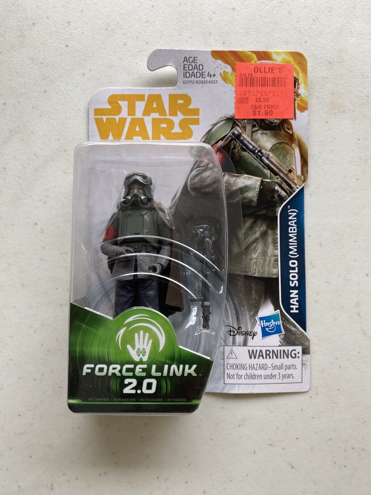 Star Wars Han Solo (Mimban) Figure Force Link 2.0 Mudtrooper Imperial Disney J13