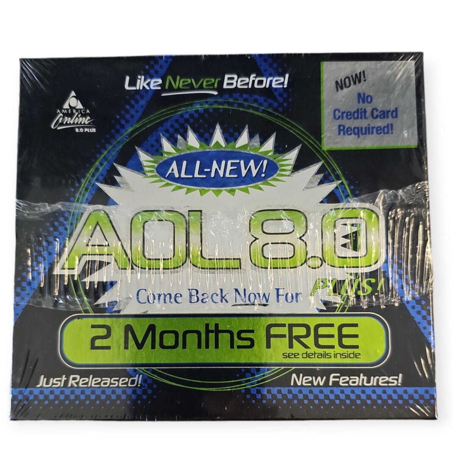 America Online AOL 8.0 Plus Mail Offer Disc SEALED