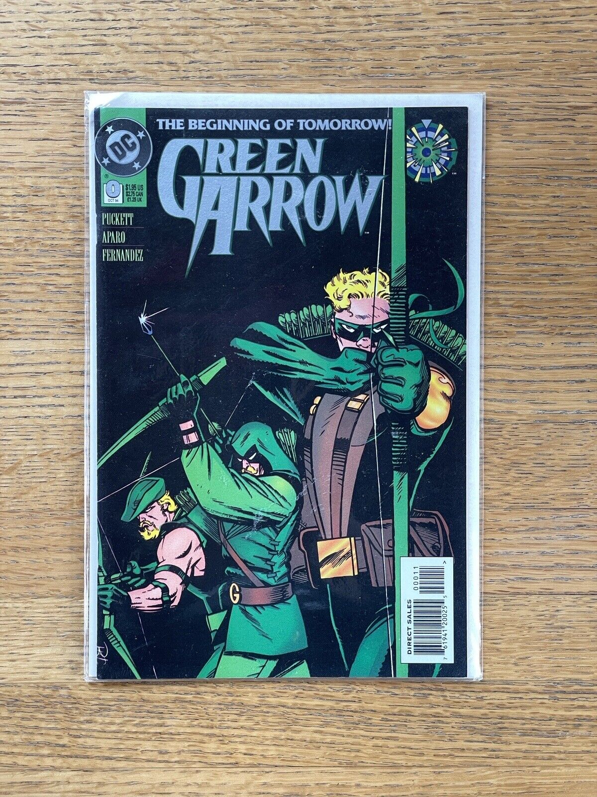 Green Arrow #0 In Good Condition (DC Comics, October 1994)