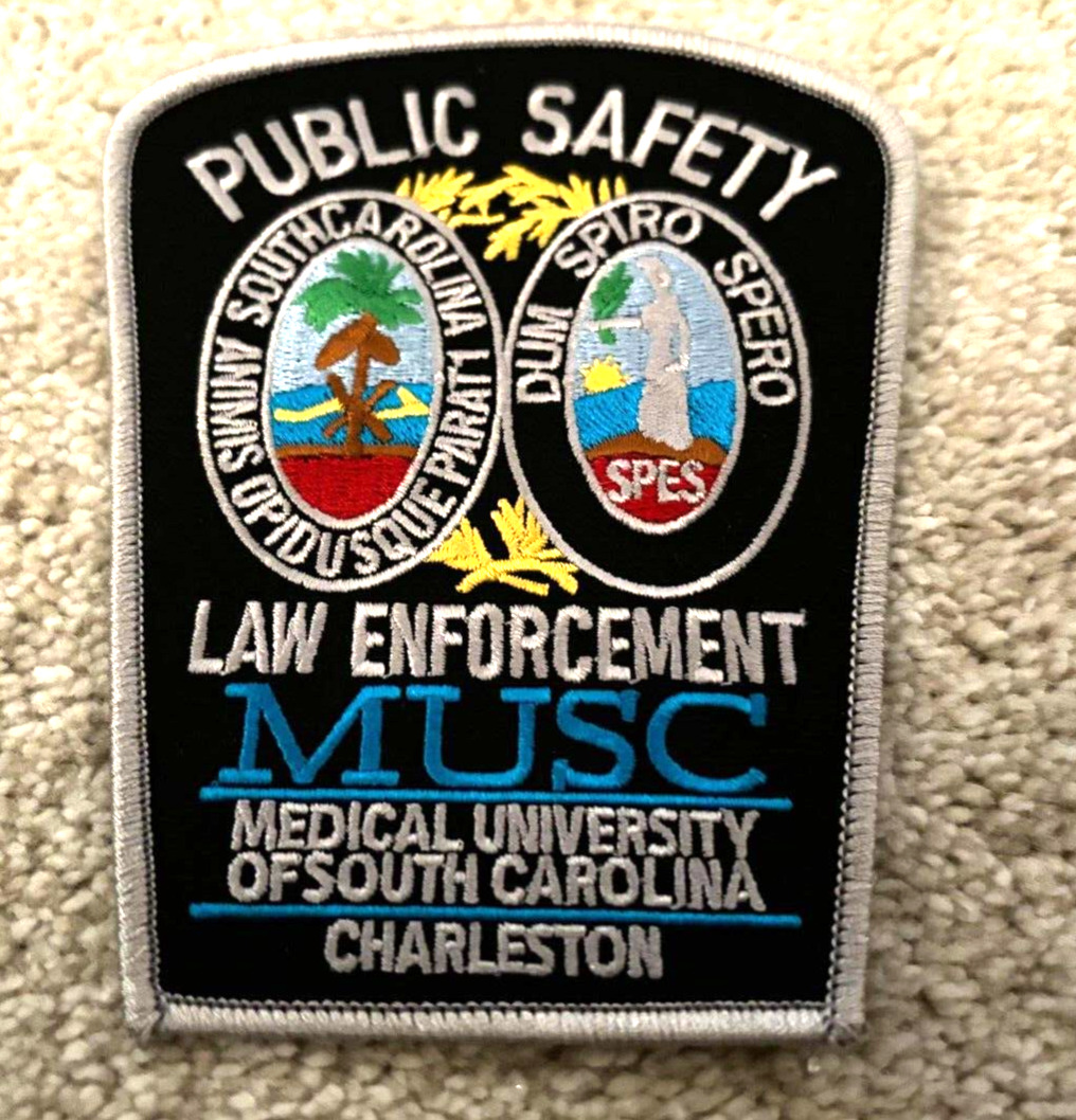 MEDICAL UNIVERSITY OF SOUTH CAROLINA POLICE DEPARTMENT PATCH - POLICE UNITY TOUR