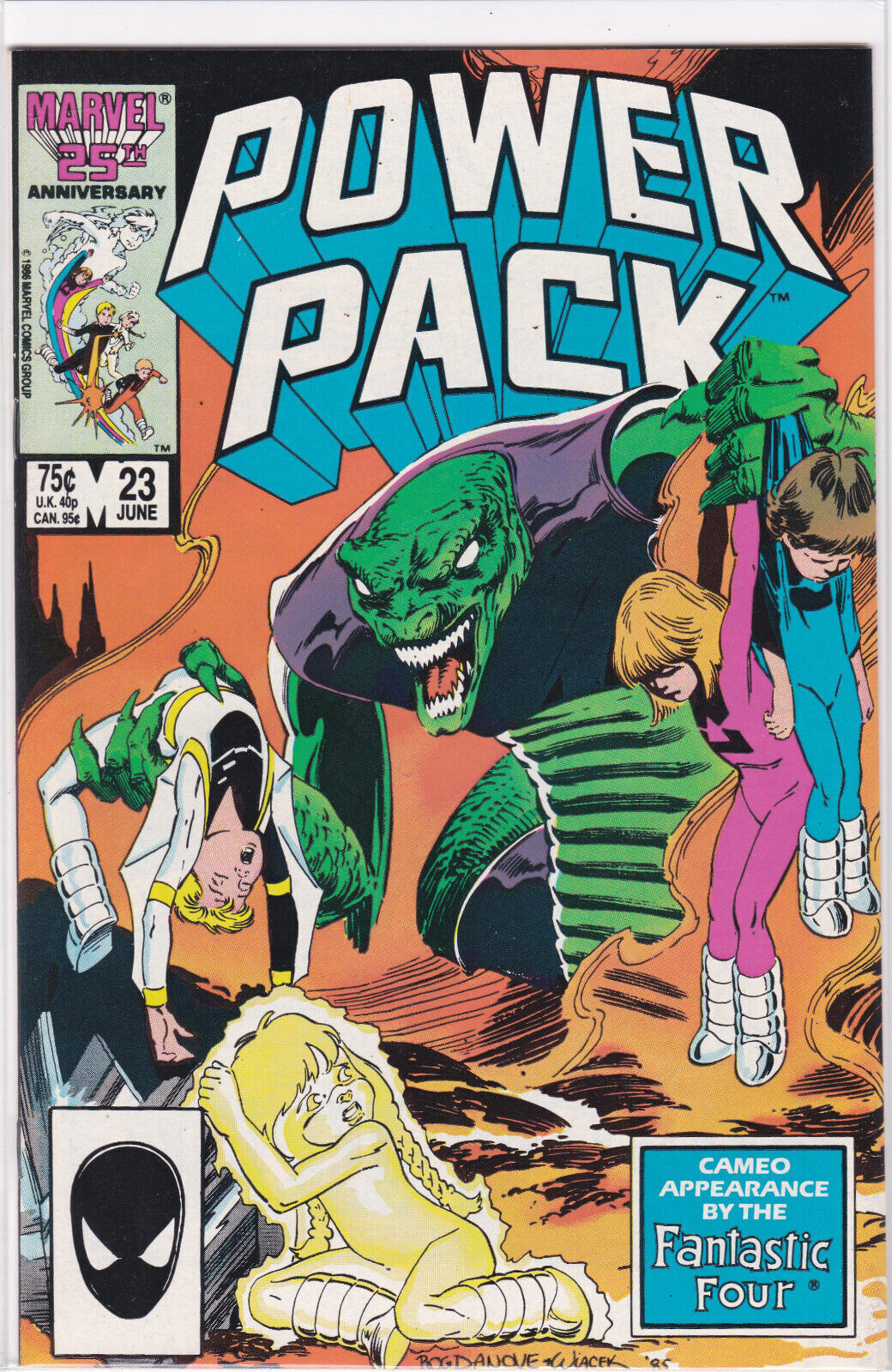 Power Pack #23 (1984-1991) Marvel Comics, High Grade