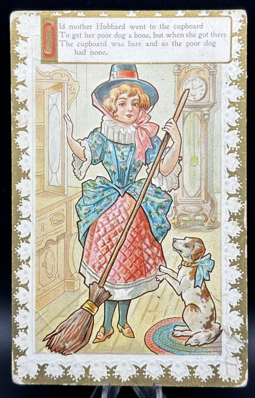 1907-1915 Old Mother Hubbard Went To The Cupboard Postcard Post Card