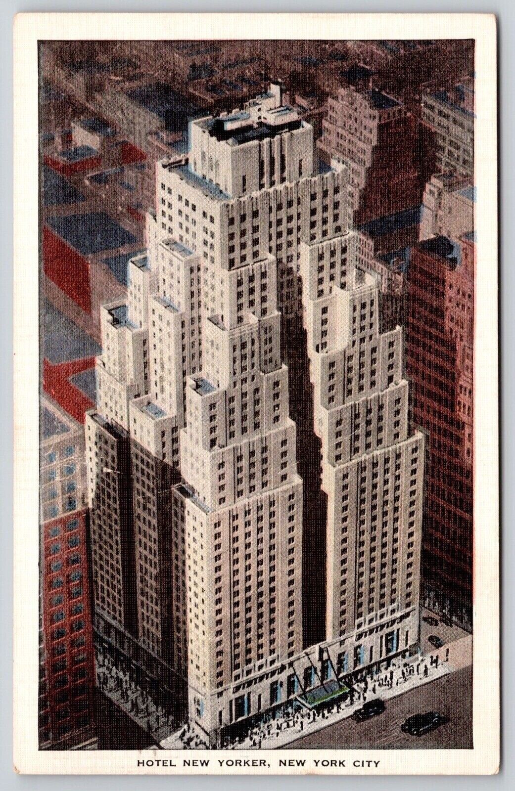 Hotel New York City 8Th Avenue New York City Postcard