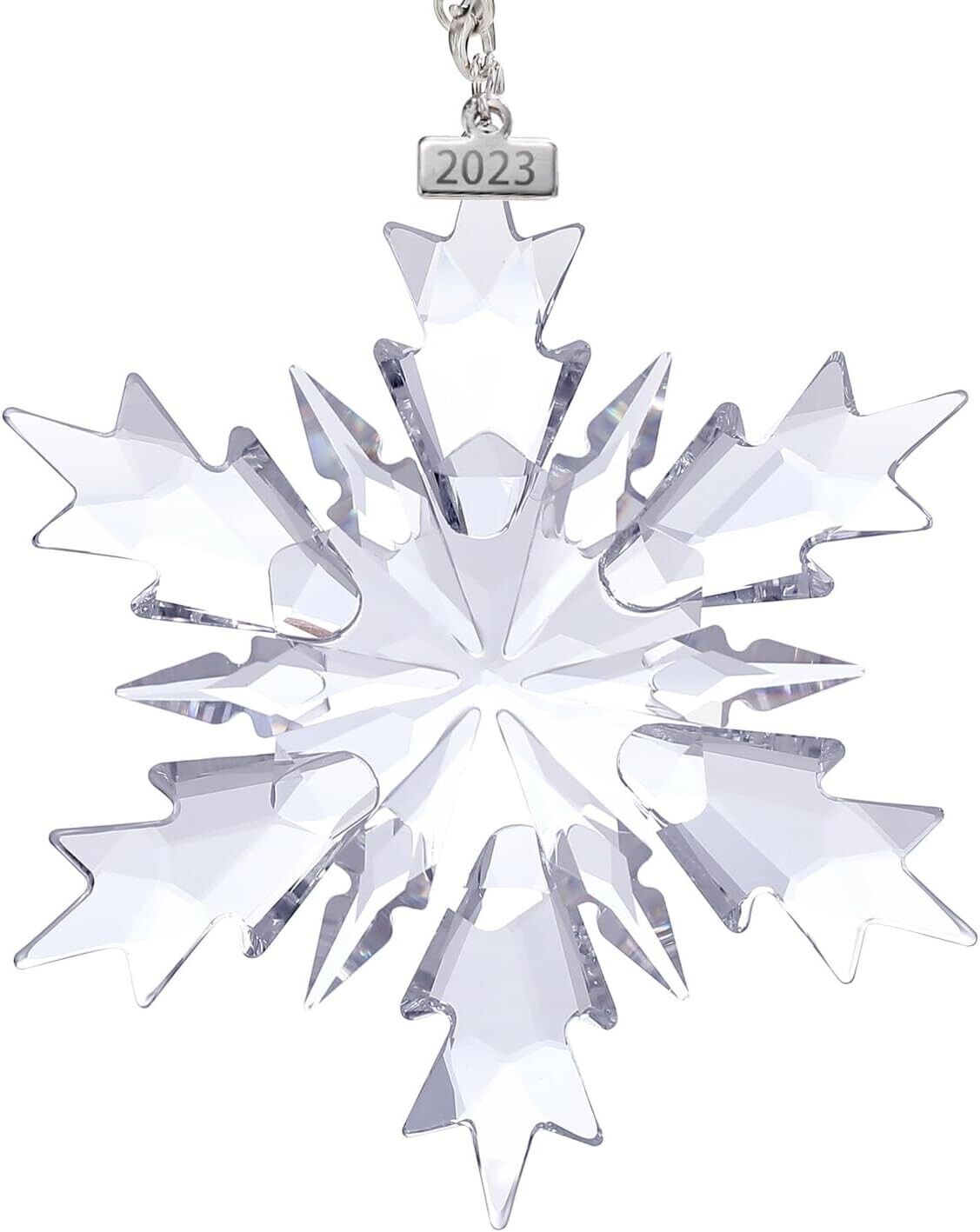 2023 Crystal Annual Edition Christmas Large Snowflake Ornament