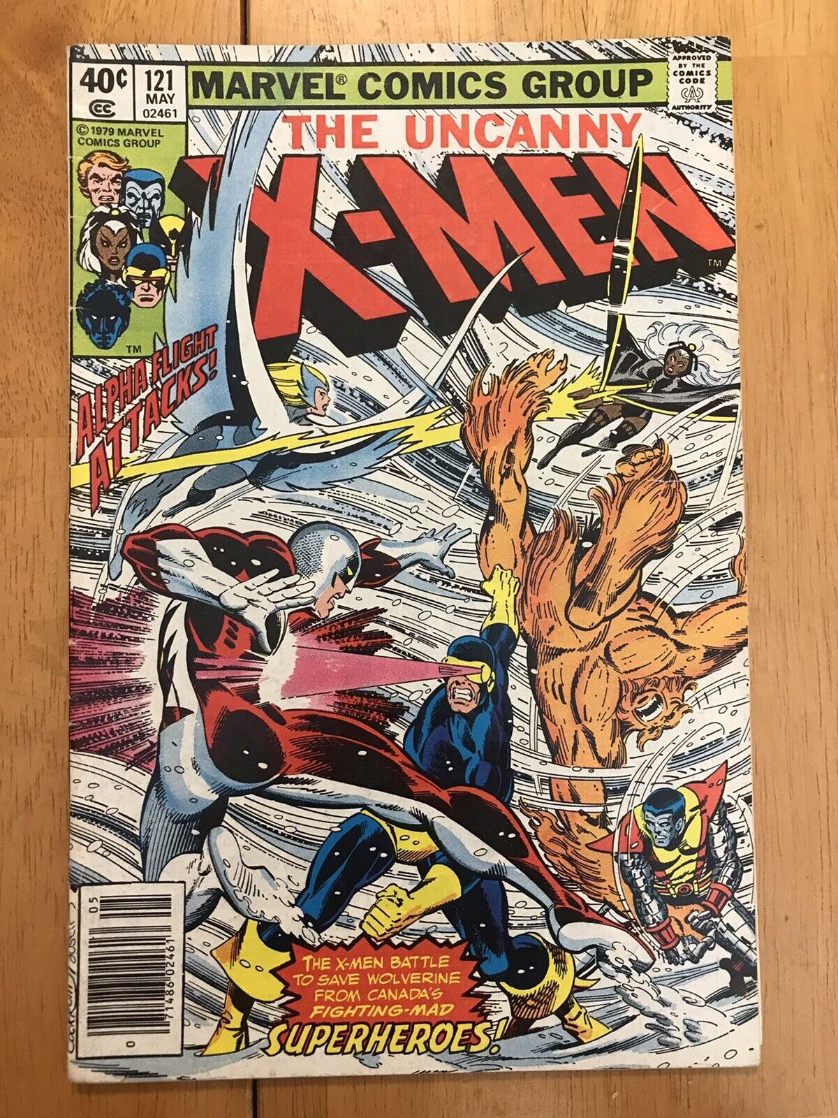 Uncanny X-Men 121 1979 Marvel G/VG 3.0 Alpha Flight First Full Appearance