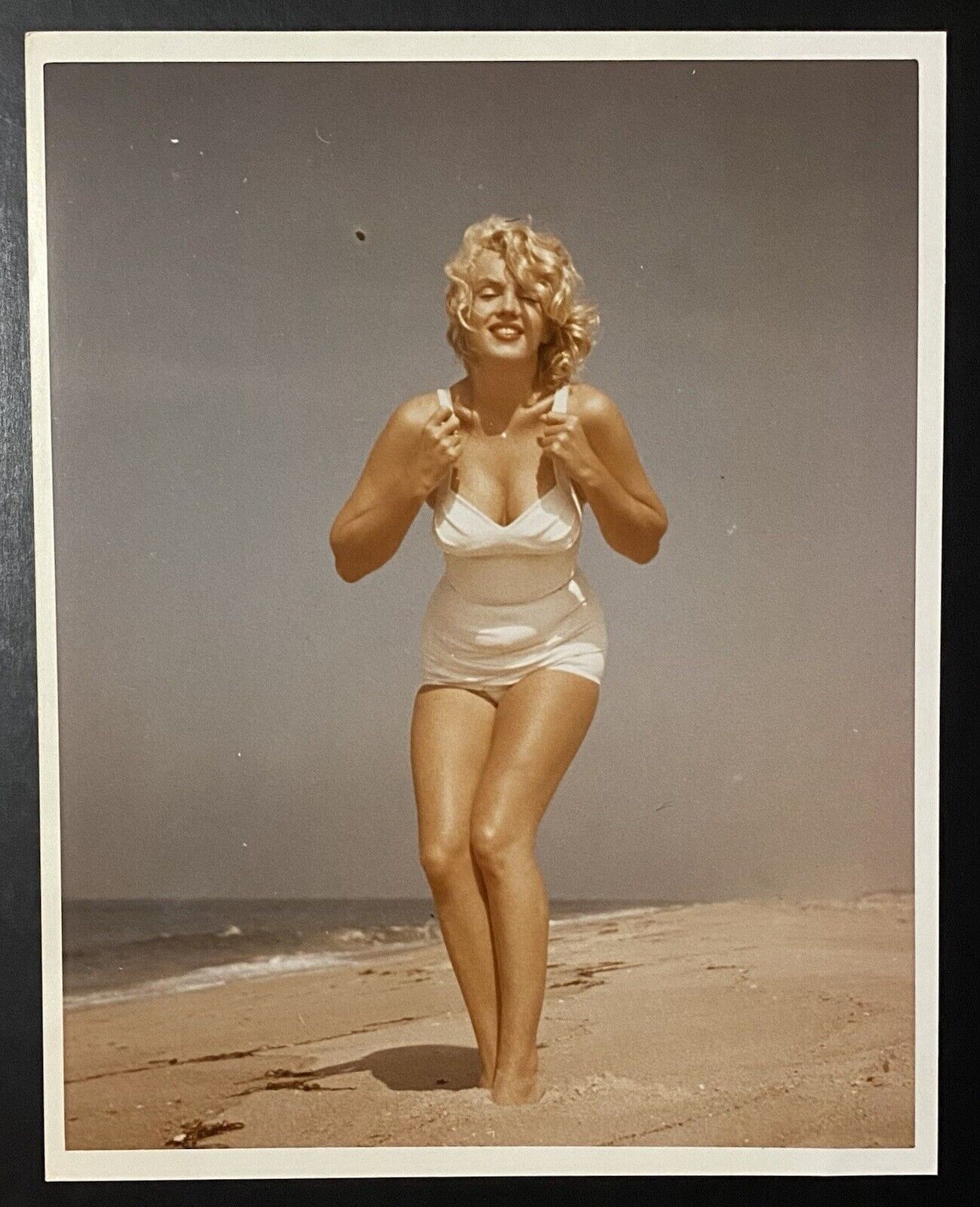 1957 Marilyn Monroe Original Photograph Sam Shaw Amagansett Beach New York NY