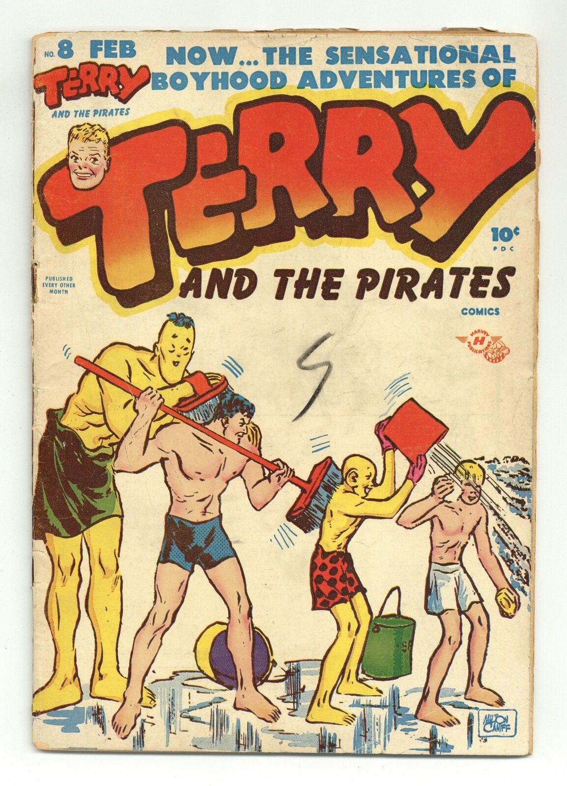 Terry and the Pirates #8 GD+ 2.5 1948