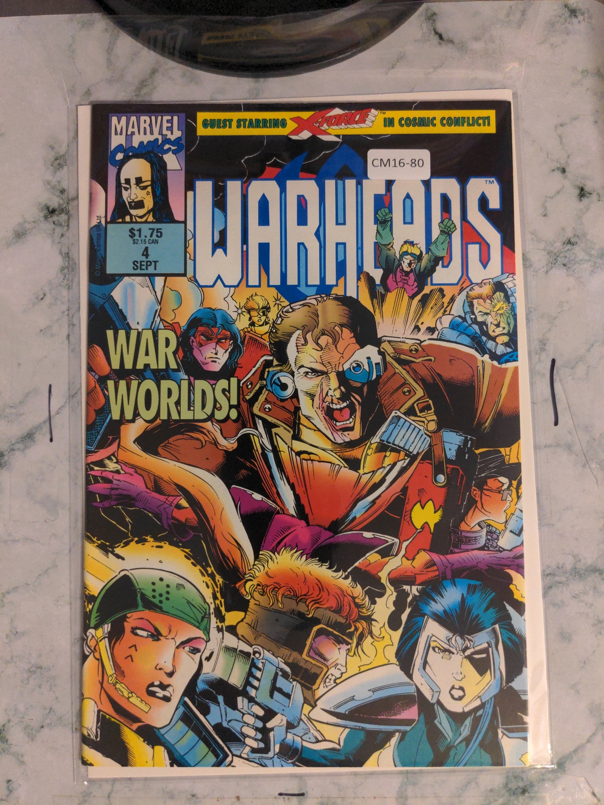 WARHEADS #4 9.0 MARVEL UK COMIC BOOK CM16-80