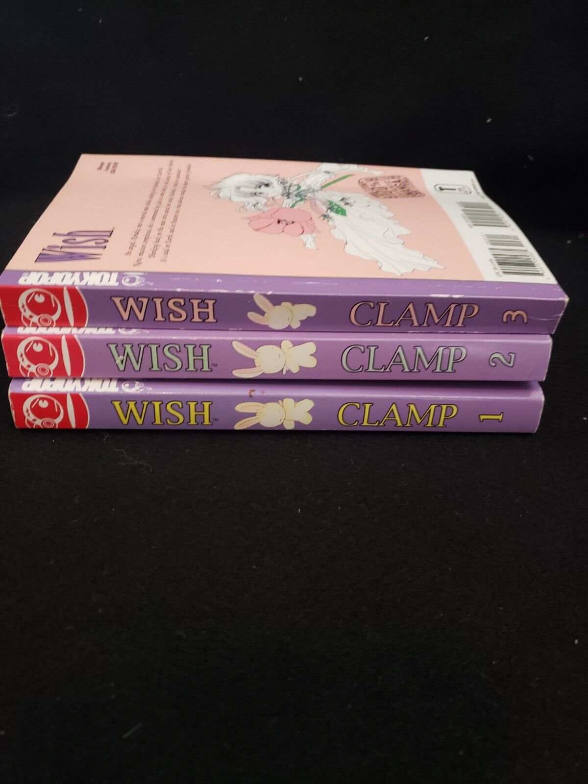 Wish Manga by CLAMP Vol 1,2,3  Tokyopop in English