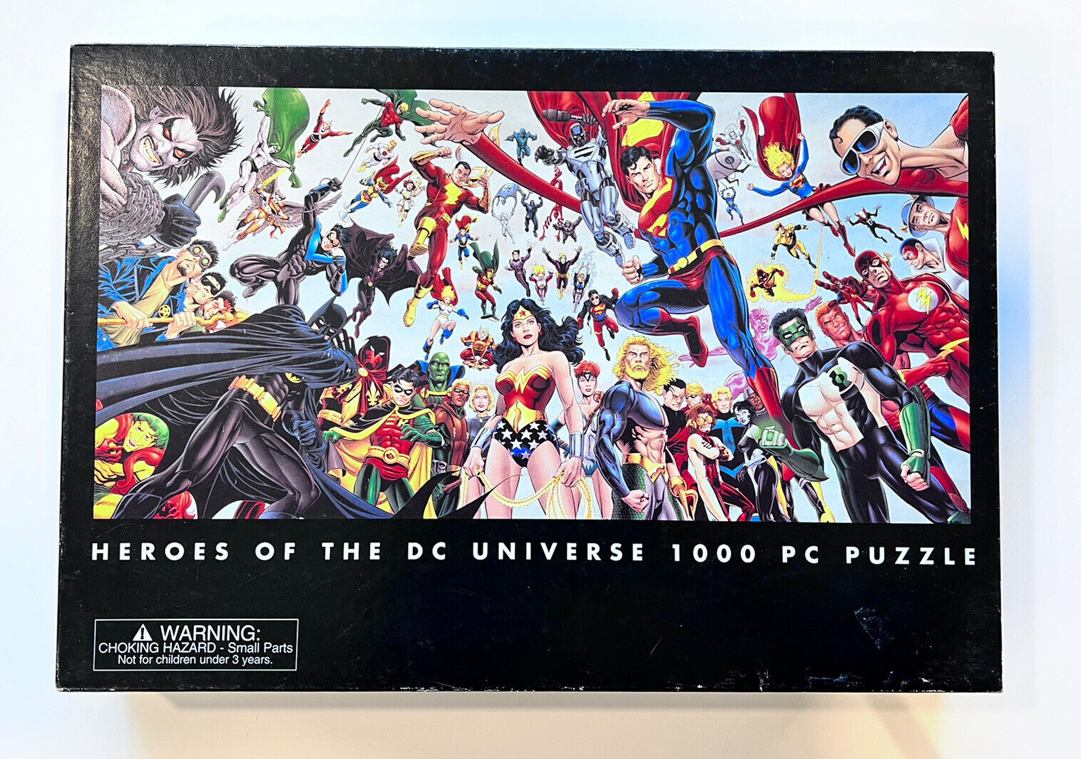 1999 Warner Brothers DC Comics Heroes Of The DC Universe 1000 Pc Puzzle WB Store