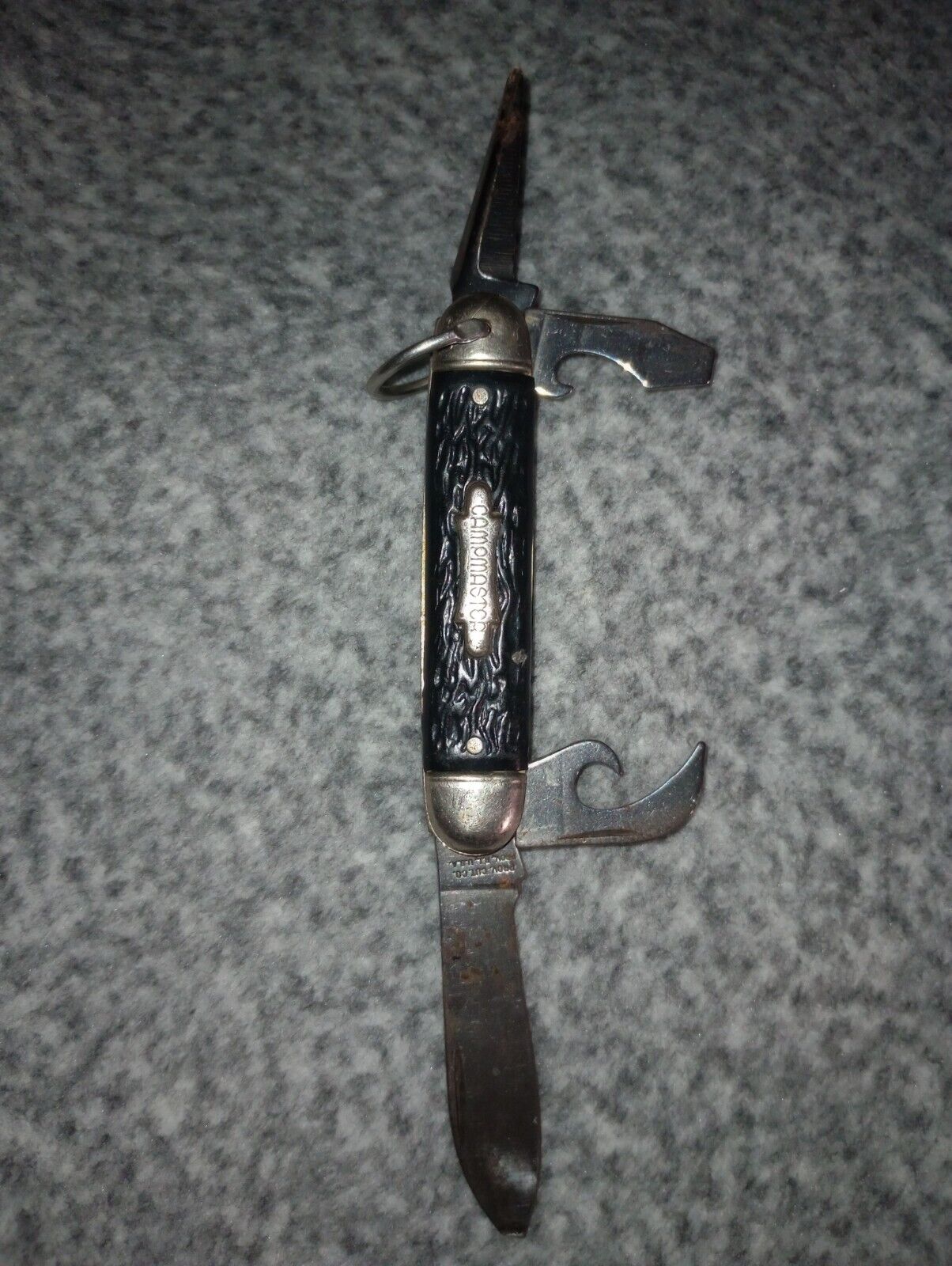 Vintage Providence Cutlery Campmaster Pocket Knife - 4 Tool / Blade