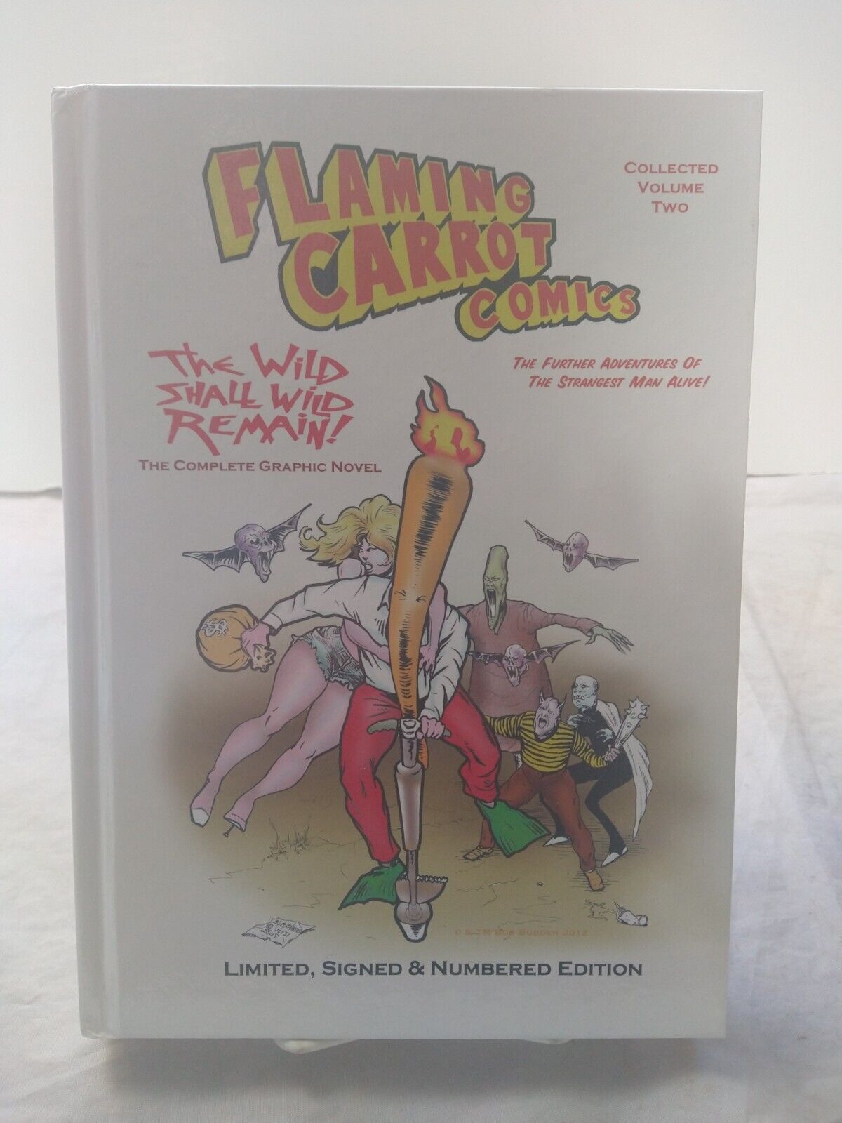 Flaming Carrot Comics Vol 2 The Wild Shall Wild Remain Bob Burden Signed