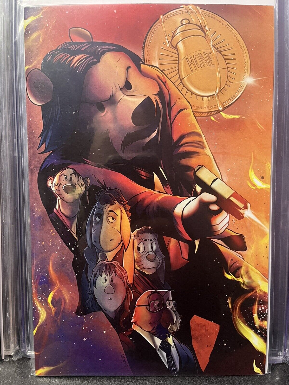 Do You Pooh? Pooh Wick Virgin MEGACON 2023 John Wick Homage  Limited To 30 NM+