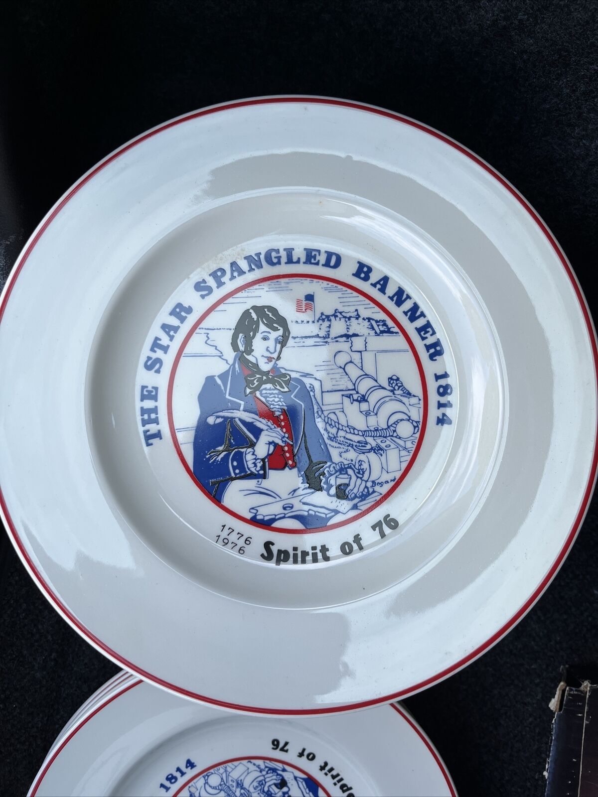 Star Spangled Banner Plates 1814 Open To Offers
