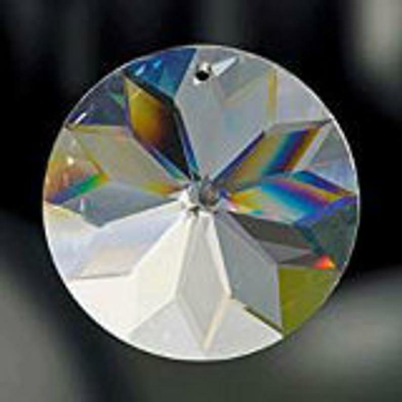 10-40mm Asfour Clear Sun Flower Chandelier Crystal Prisms Wholesale CCI