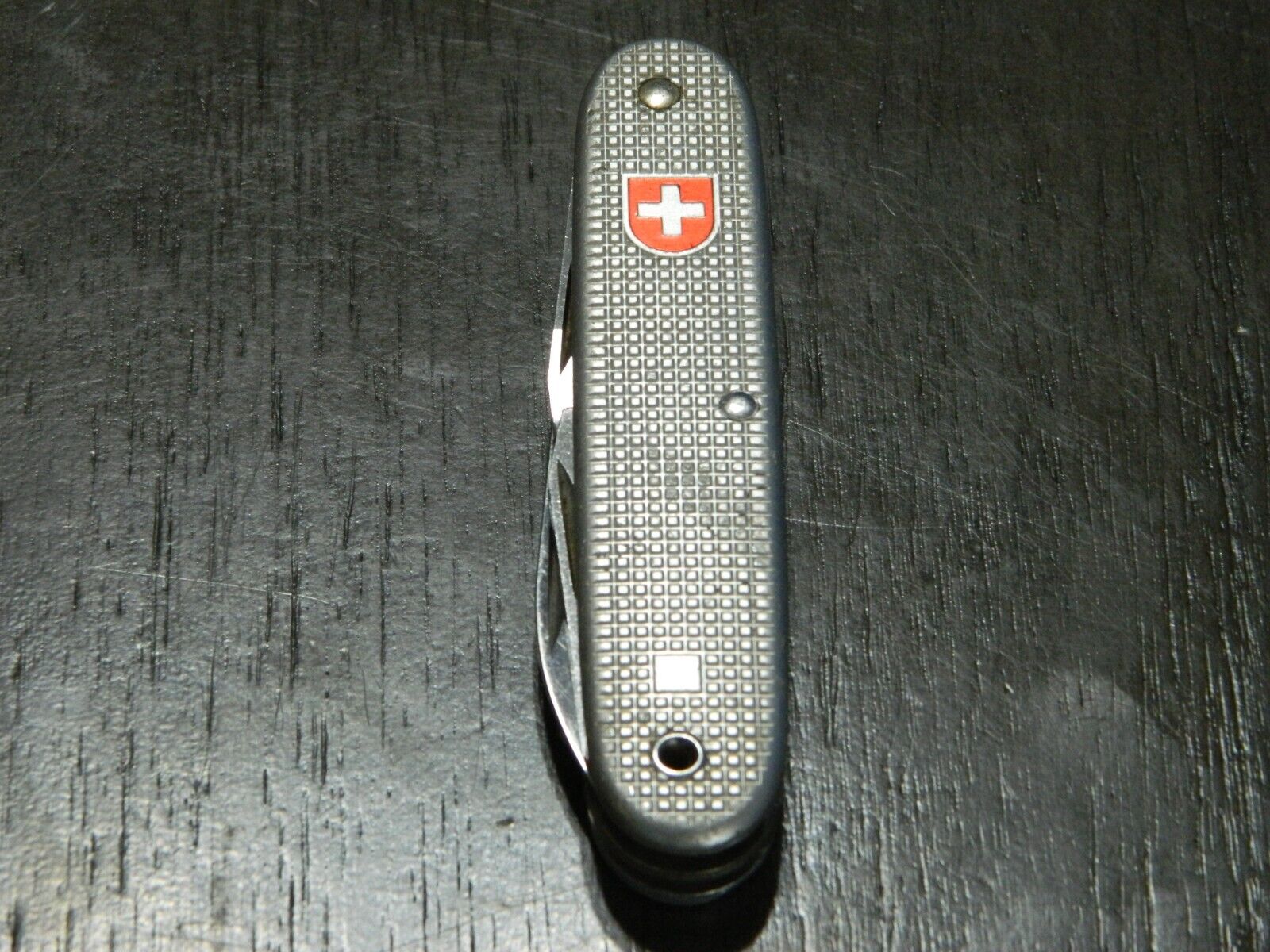 Vintage Silver Victorinox Pioneer Swiss Army Knife 93mm
