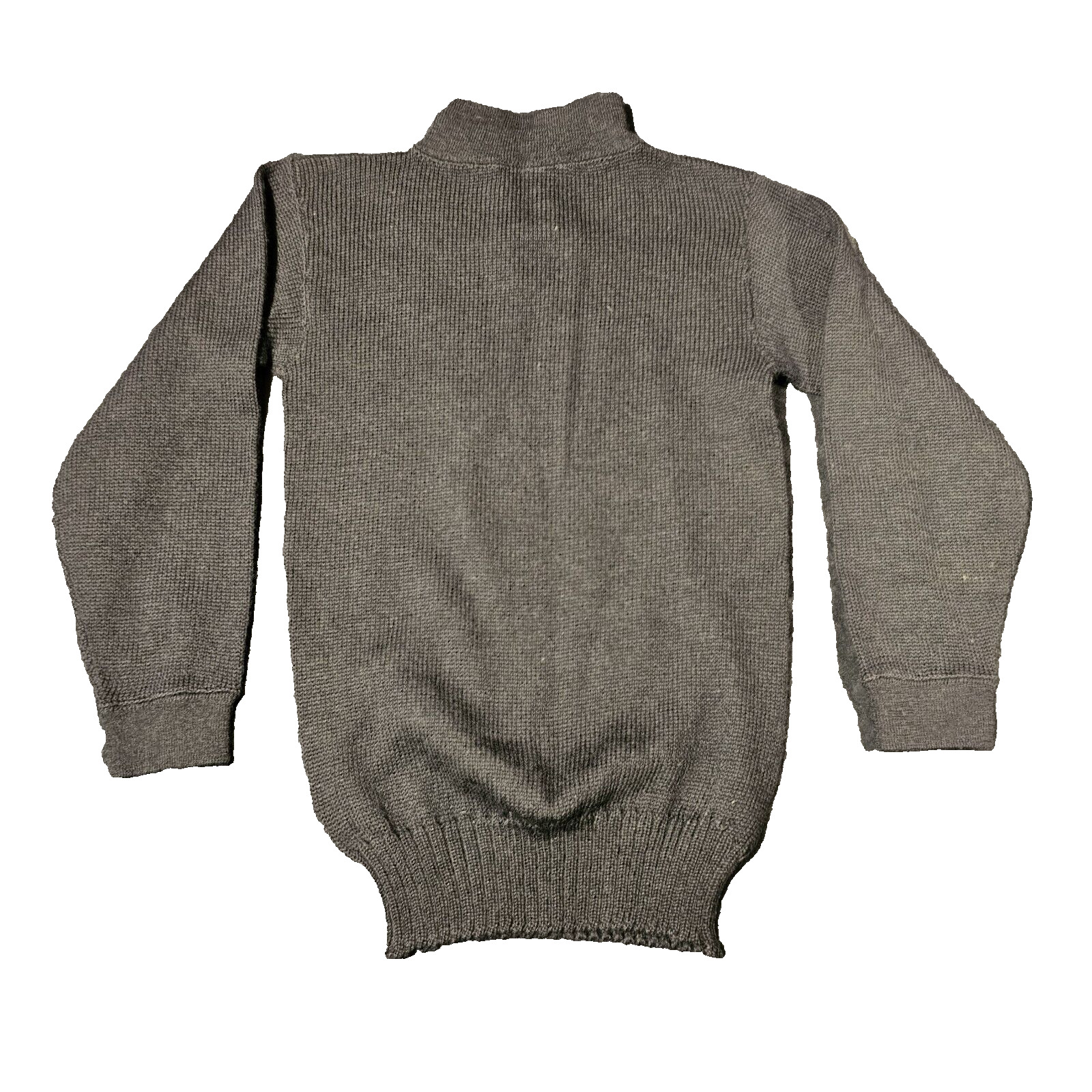 Vintage US Navy Mens Sweater 36 Black Wool N140-62236s-38983B 40s 50s