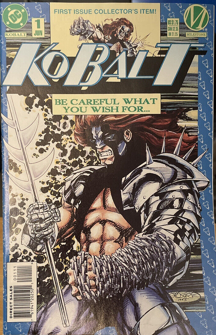 KOBALT #1 DC - 1993 First Issue Collector's Edition - Comic Book - (box33)