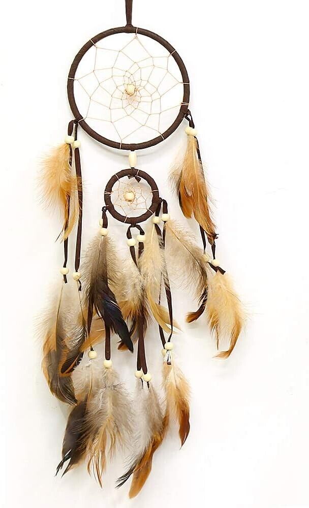 Feather Dream Catcher Handmade Native American Dream Catchers Bohe Wall H