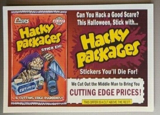 2022 Wacky Packages All New Monthly Series October Singles - You Pick