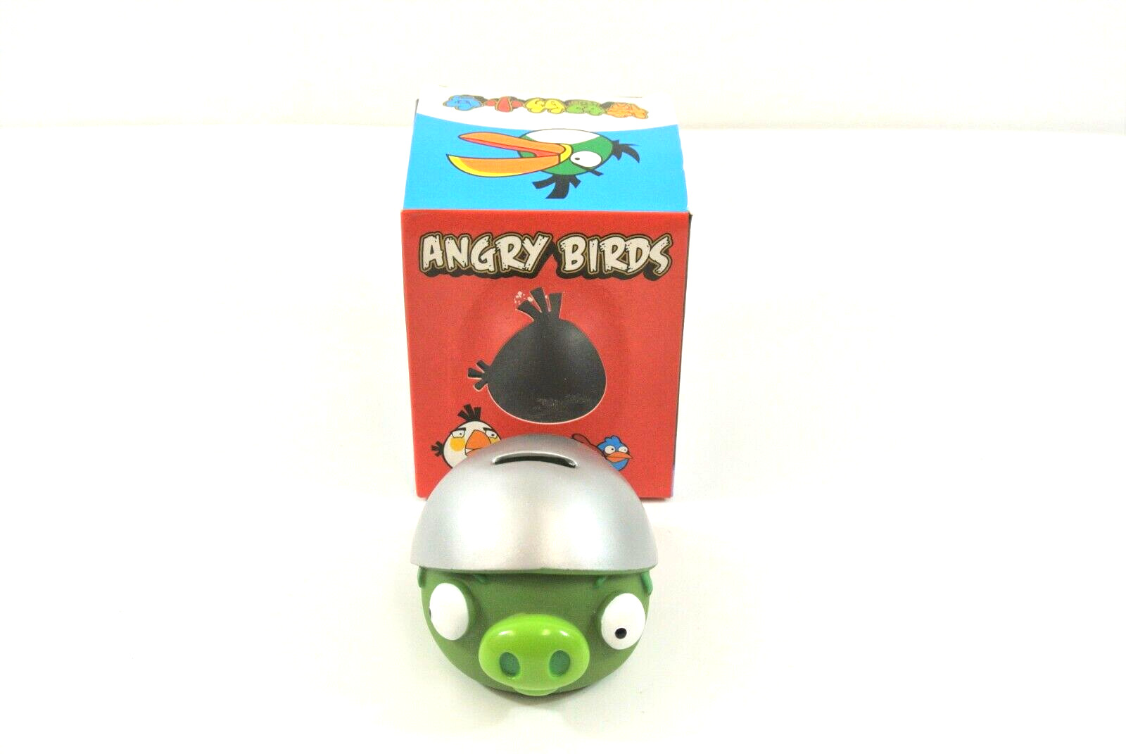 Angry Birds Leonard Plastic Toy Coin Bank Japanese Import Open Box
