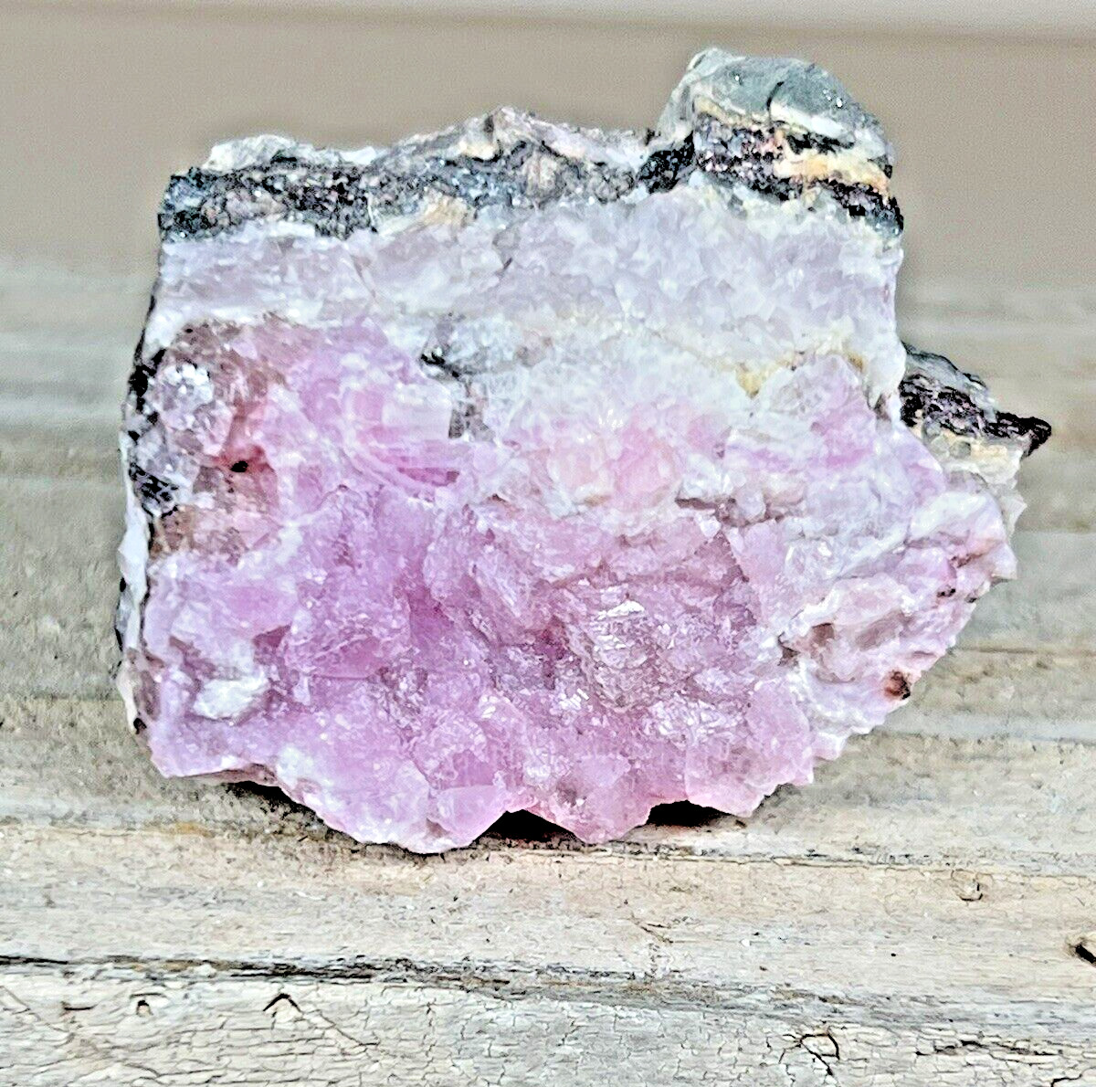Pink Cobaltoan Calcite Crystal Mineral from Morocco    42  grams