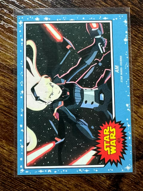 Topps Star Wars Living Set ~ #431 ~ AM ~ Visions