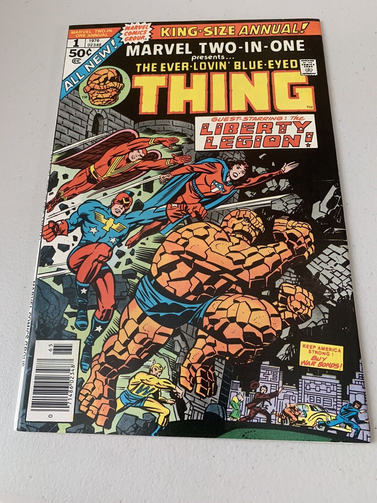 Marvel Two-In-One Annual #1 (1976) Marvel Comics