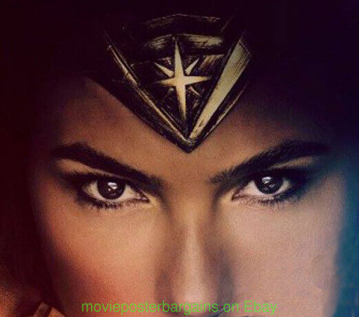 WONDER WOMAN MOVIE POSTER 27x40 CompleteSet of ALL 5 DS Mint ADVANCE One Sheets