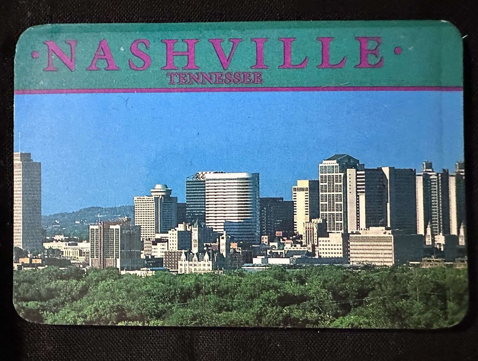 ✨Vintage Nashville Old Nashville Magnet /contact book Opryland Still In Package✨